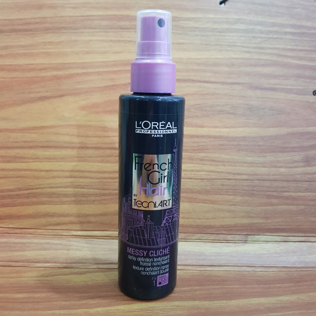 STYLING SPRAY MESSY CLICHÉ French Girl Hair | 150 ml | L'oreal  Professionnel, Beauty & Personal Care, Hair on Carousell
