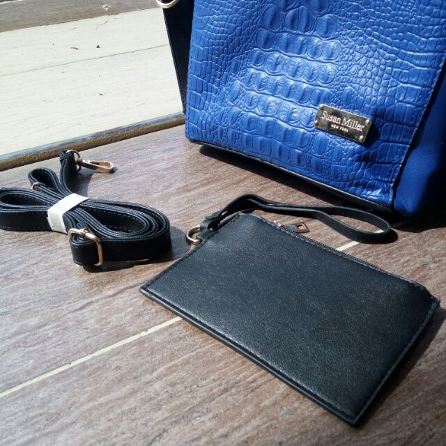 Susan Miller leather handbag