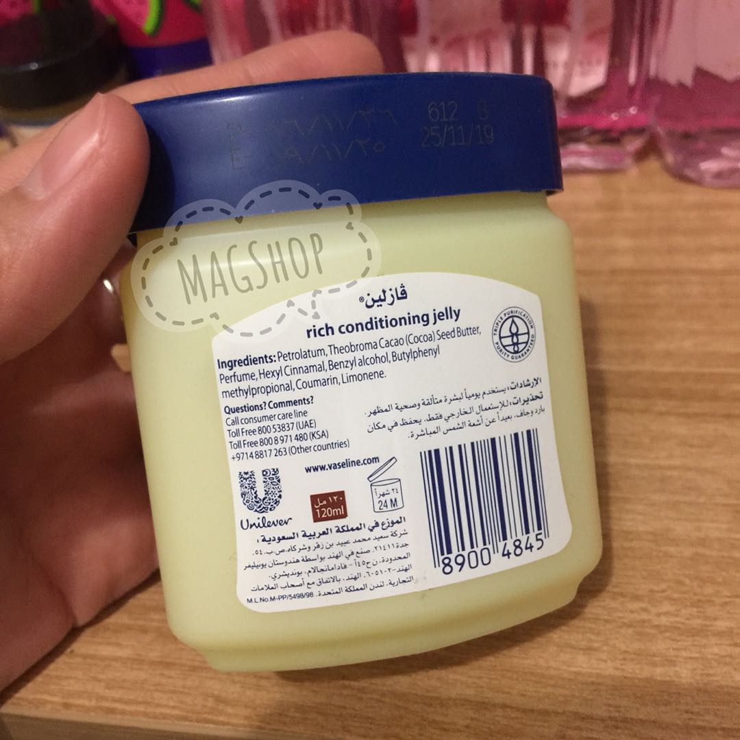 Vaseline Cocoa Butter 120ml Original From Jeddah Kesehatan Kecantikan Kulit Sabun Tubuh Di Carousell