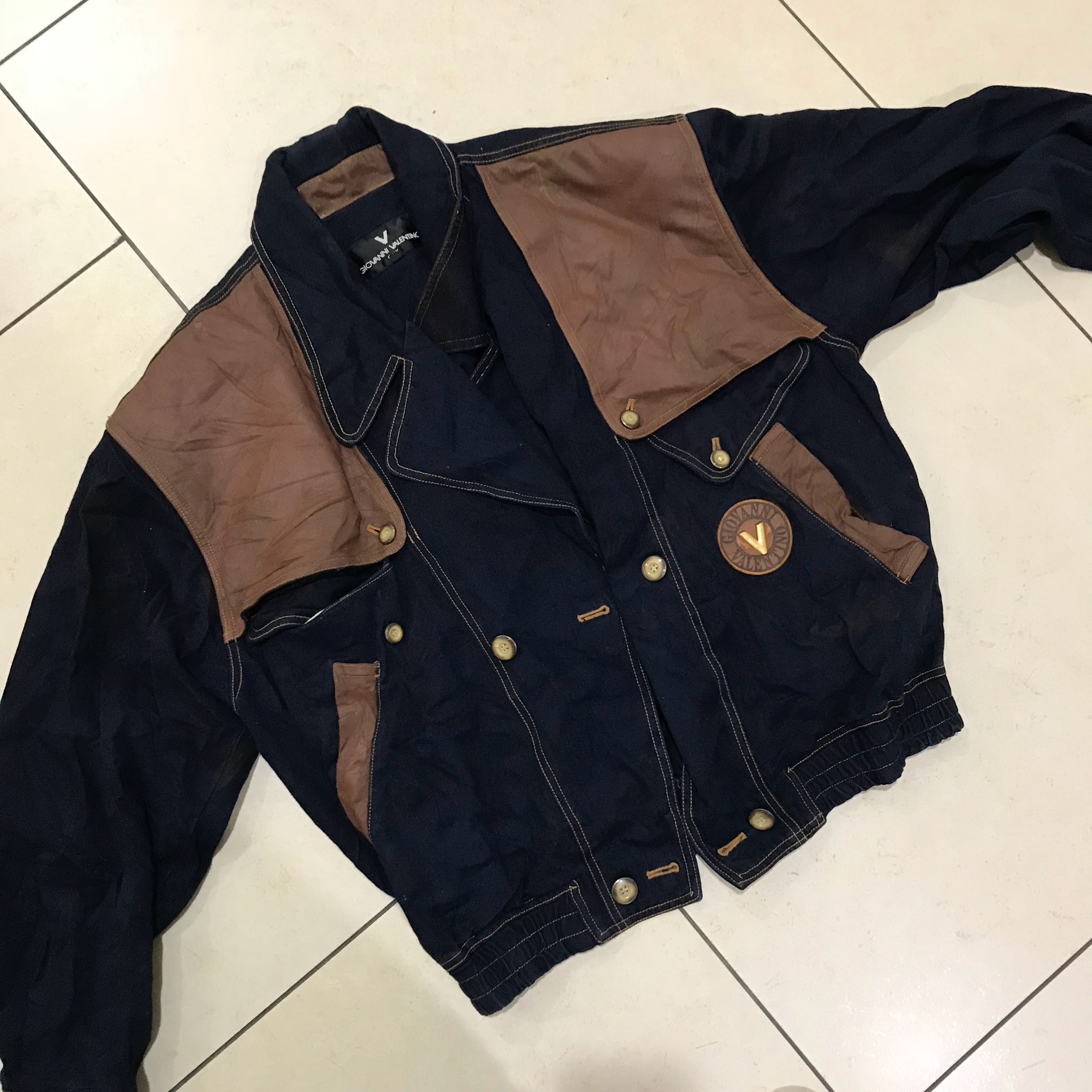 vintage valentino denim jacket