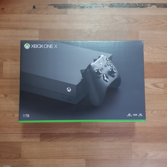 xbox one x box only