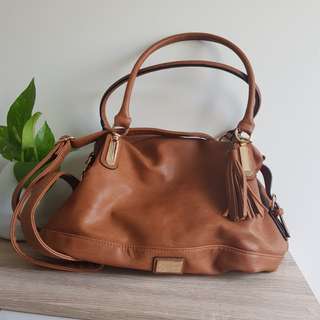 Colette tan hand bag