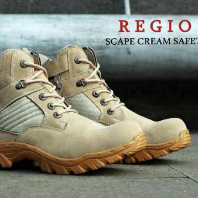 Asli Import Sepatu Boots Kulit Fesyen Pria Sepatu Sepatu Boot Di Carousell