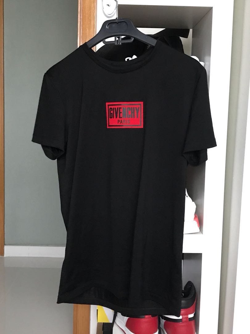 Authentic Givenchy Red Box Men's Fashion, Tops & Sets, Tshirts & Polo on Carousell