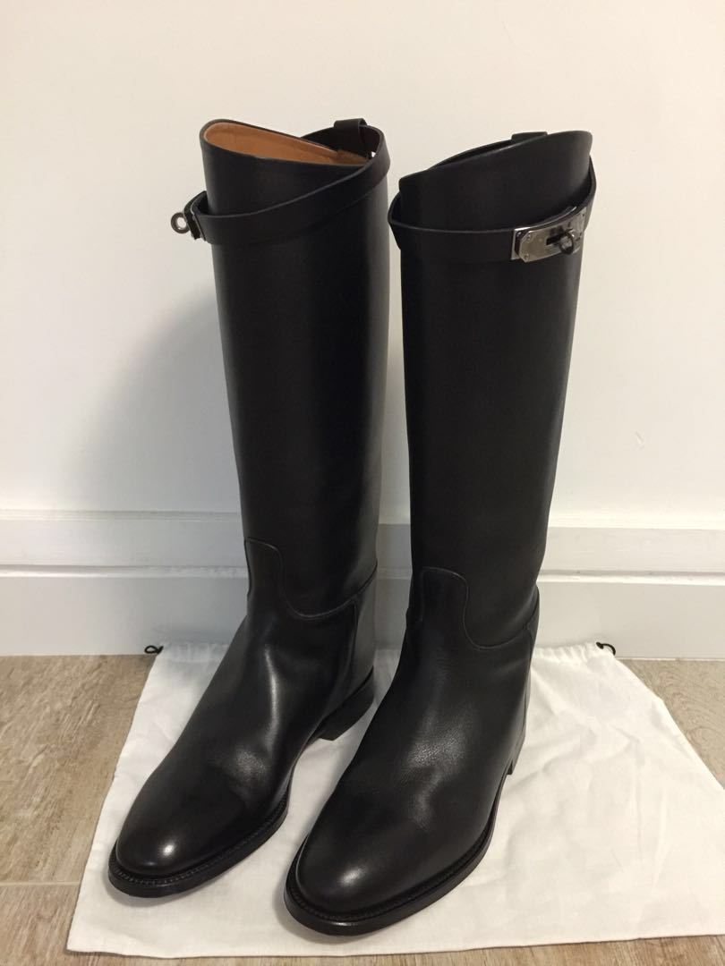 Authentic Hermes Jumping Boots, Women's Fashion, Footwear, Boots on ...