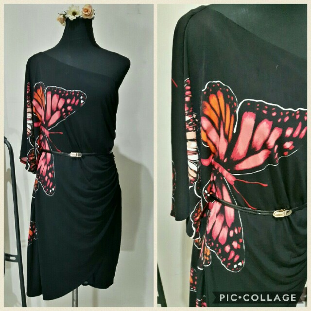Bisou bisou printed venus dress (Category: Dresses) located in Quezon City. Submitted by simplycarmen (Listing ID 163972653, Image 1). Description: In excellent condition No issues.