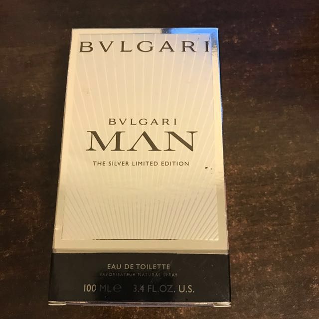 bvlgari man silver limited edition