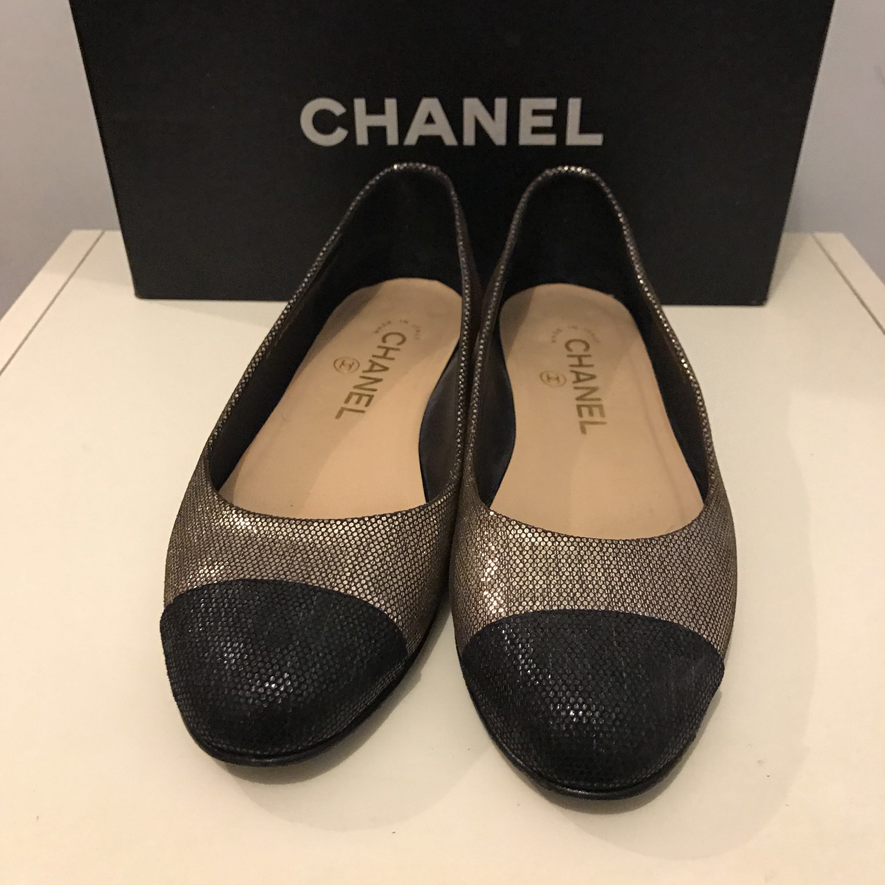 chanel flats