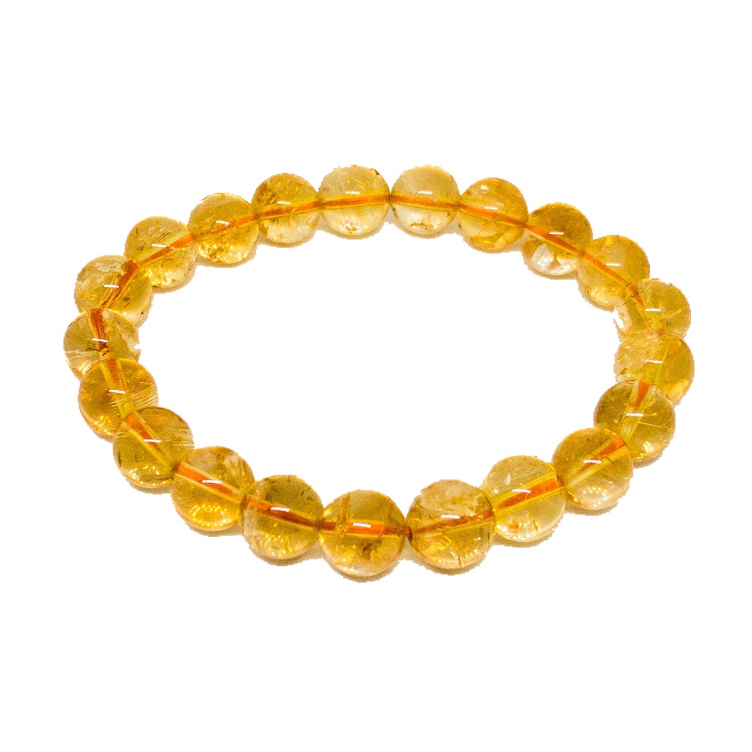 citrine crystal bracelet