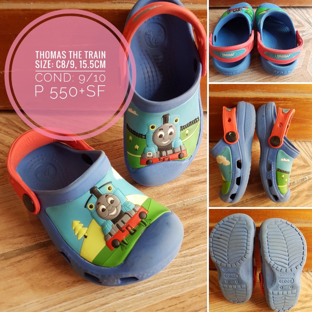 thomas the train crocs