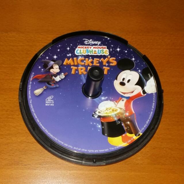 Disney, Mickey Mouse Clubhouse, Mickey's Treat (ORIGINAL) VCD, Hobbies ...
