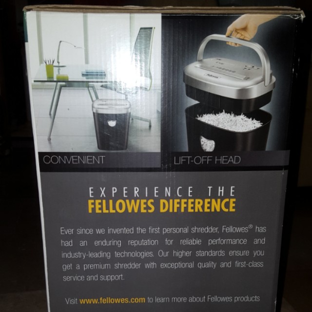 Fellowes PowerShred 10-Sheet Home Paper Shredder (Category: Office & Business Technology) located in Manila. Submitted by bringouttheguns (Listing ID 163929144, Image 2). Description: Shred papers with confidential info and love letters from your ex with this Fellowes home paper shredder! This can shred up to 10 sheets at a time and is perfect for home use. Bought for P7k+.