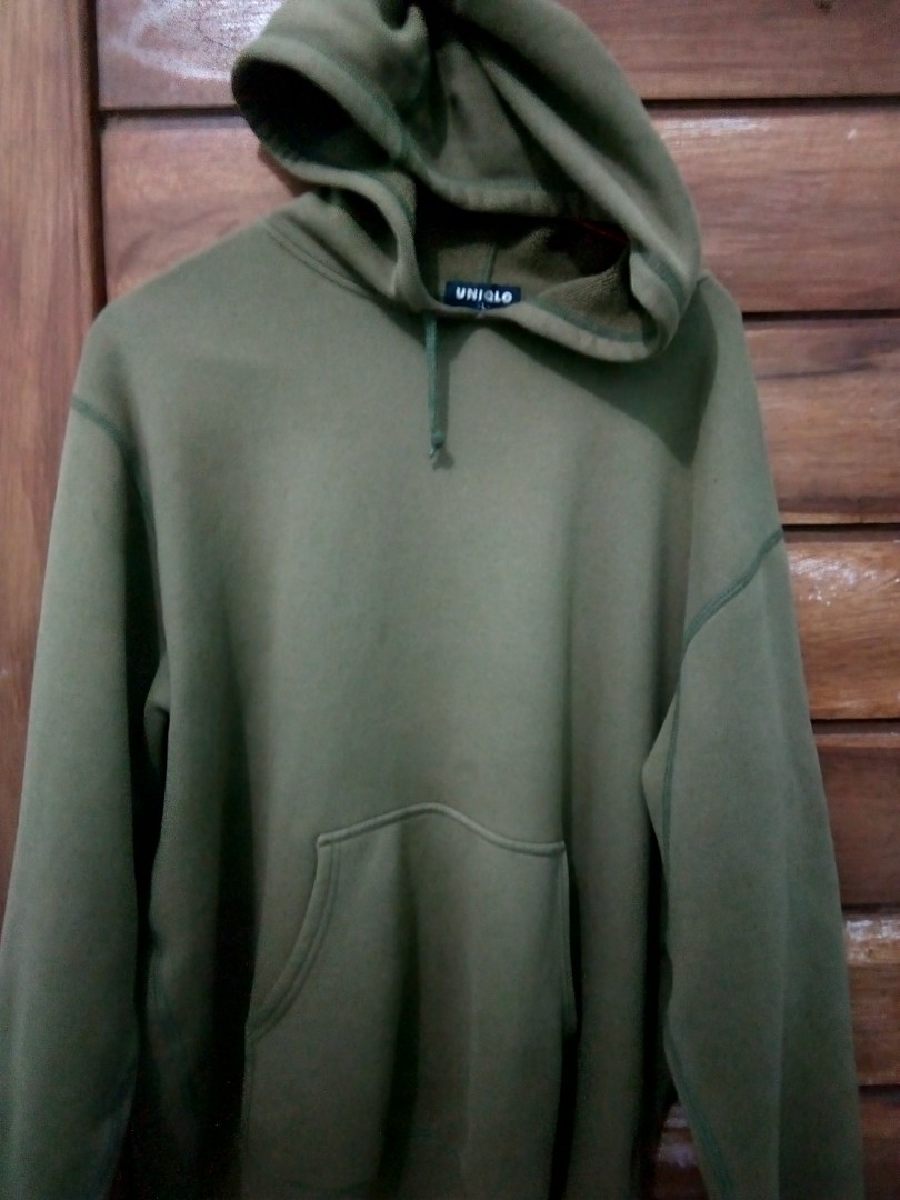 Hoodie polos uniqlo Clearance