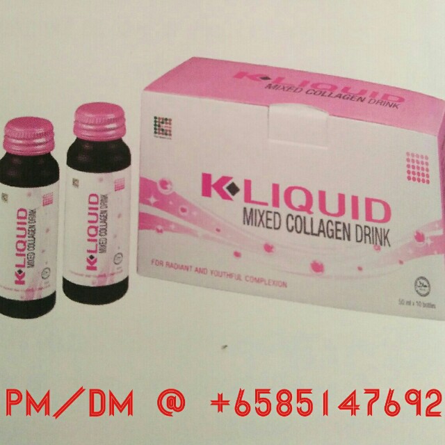 K Liquid Mixed Collagen Drink Health Beauty Hand Foot Care On Carousell