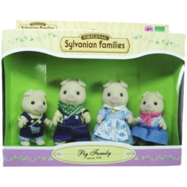 sylvanian pig family