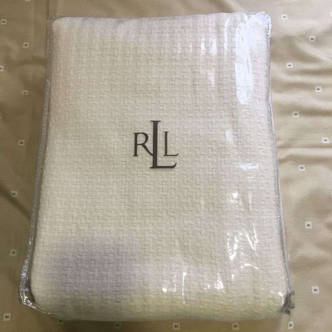 Lauren Ralph Lauren Classic 100 Cotton Full/Queen Blanket, Babies