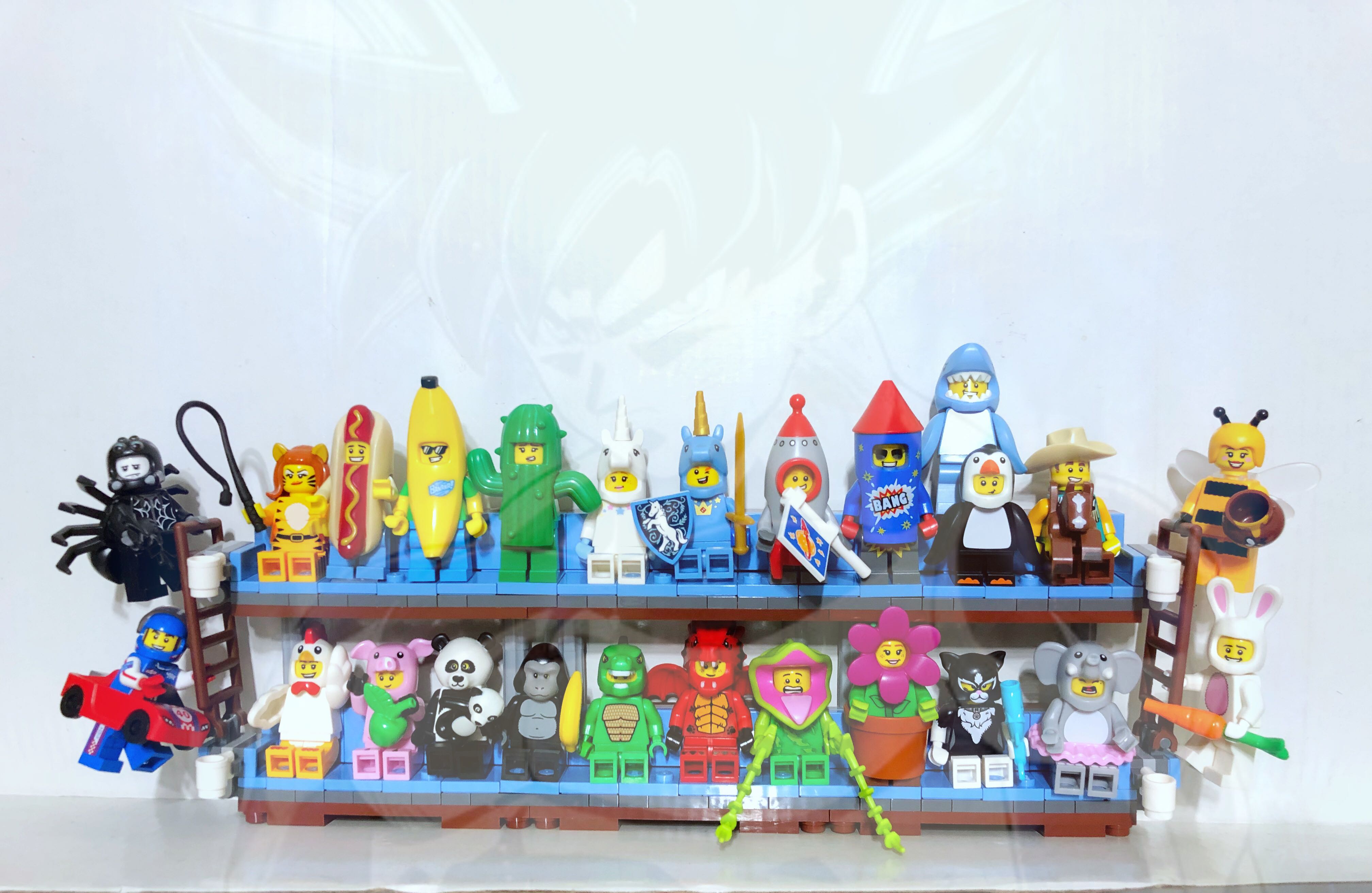 lego mascot minifigures