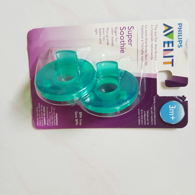 super soothie pacifier sizes