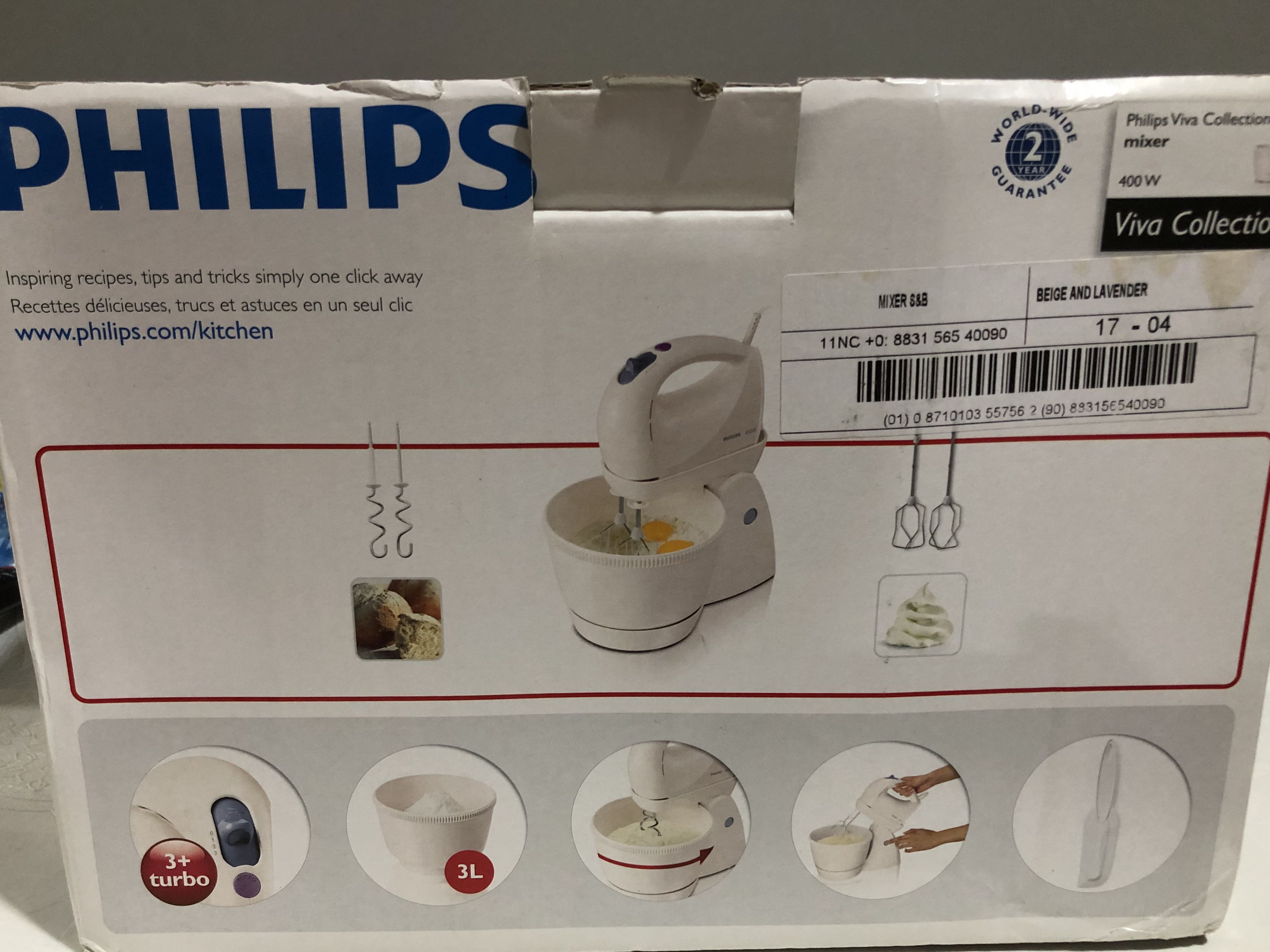 Philips hand and stand mixer, TV & Home Appliances, Kitchen Appliances