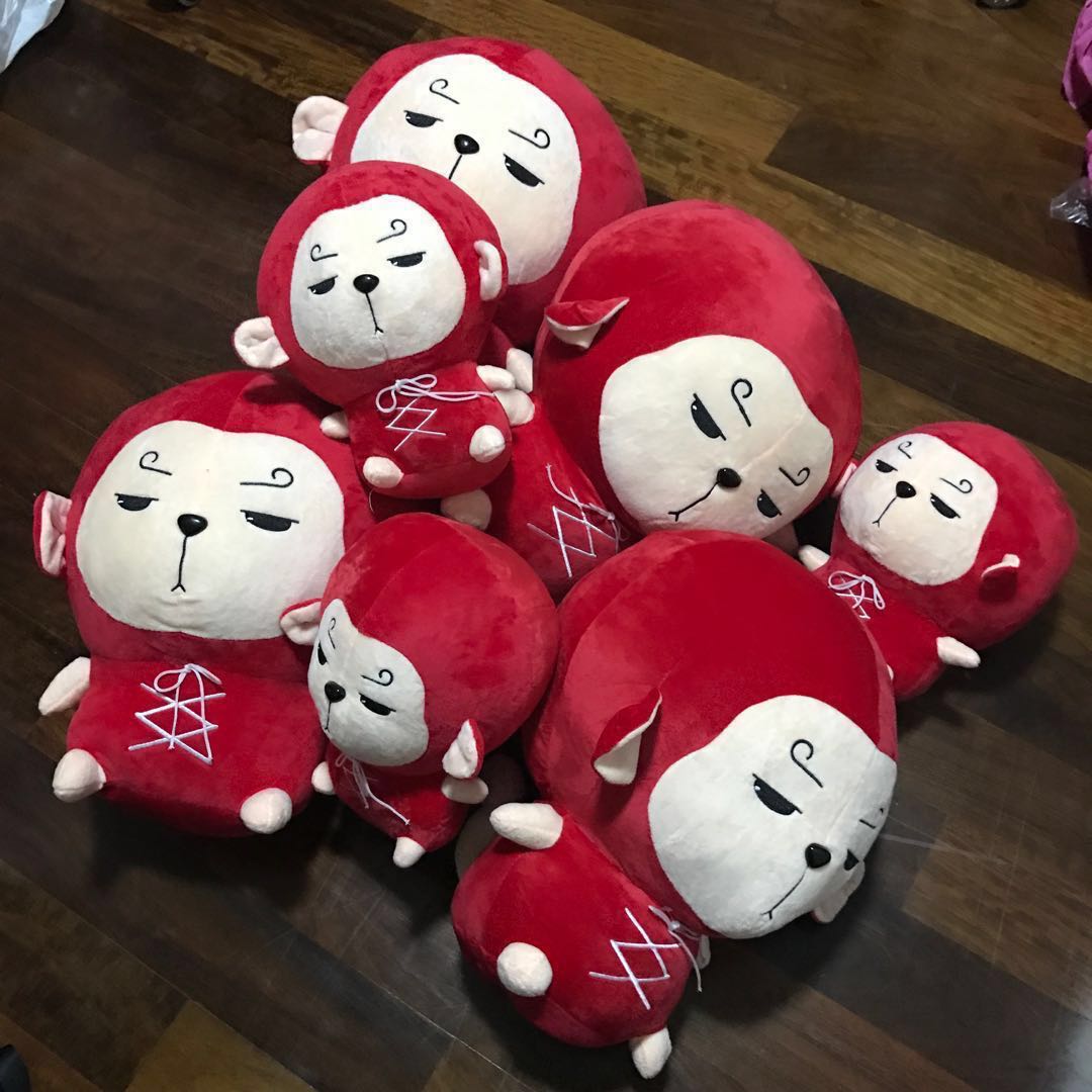 A Korean Odyssey Monkey King Hwayugi Monkey Plush Ring Bracelet