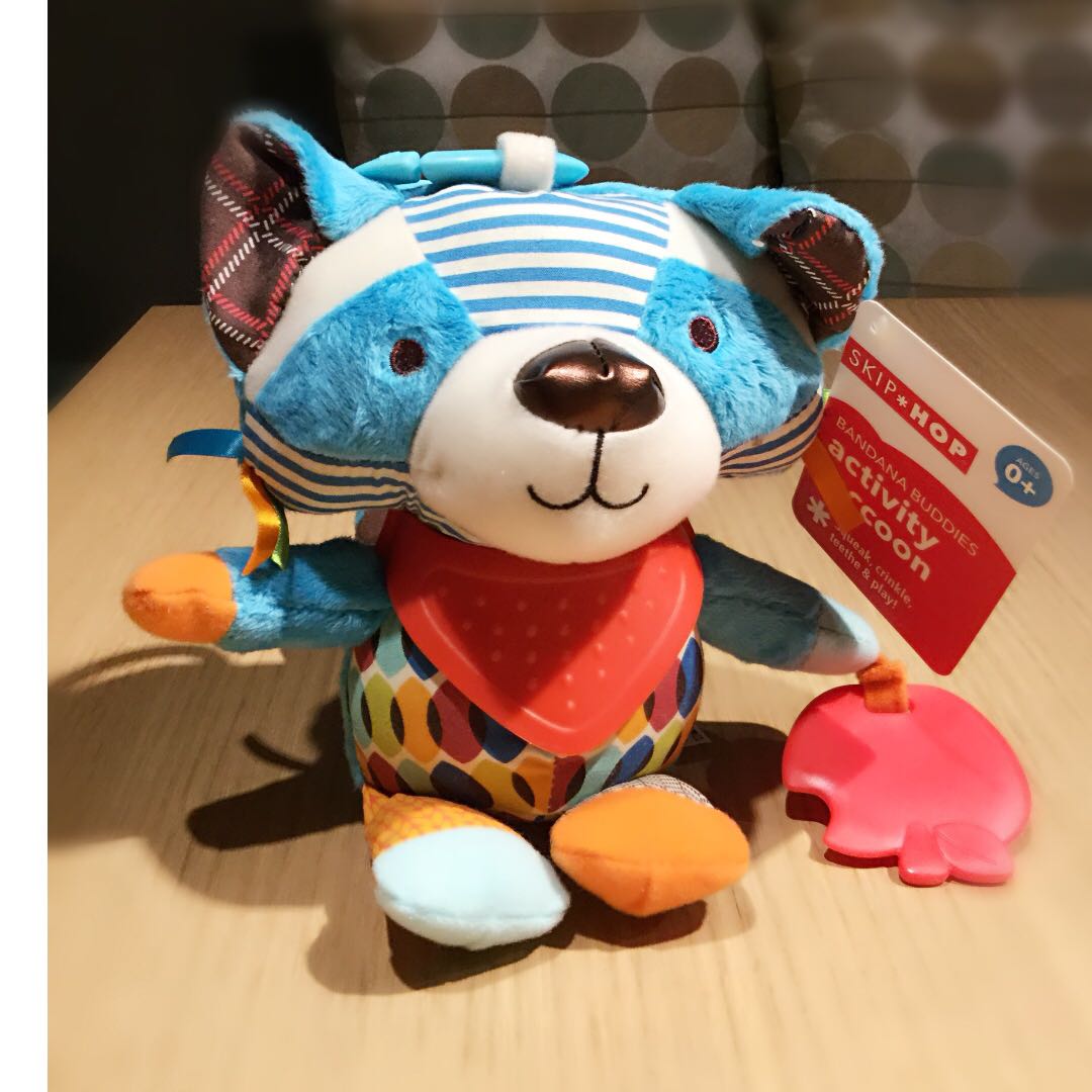 skip hop bandana buddies activity toy