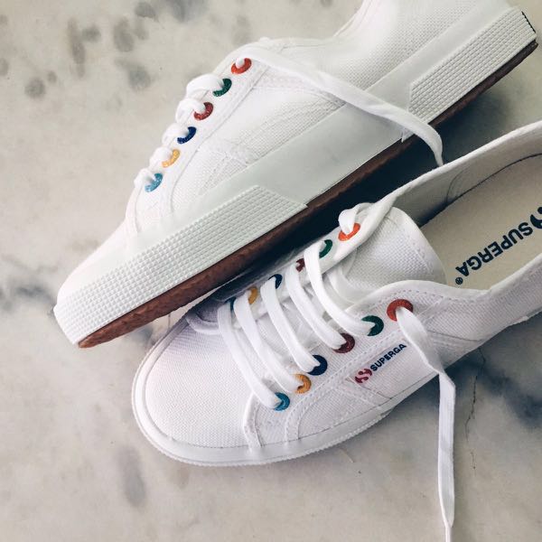 superga coloured rivets