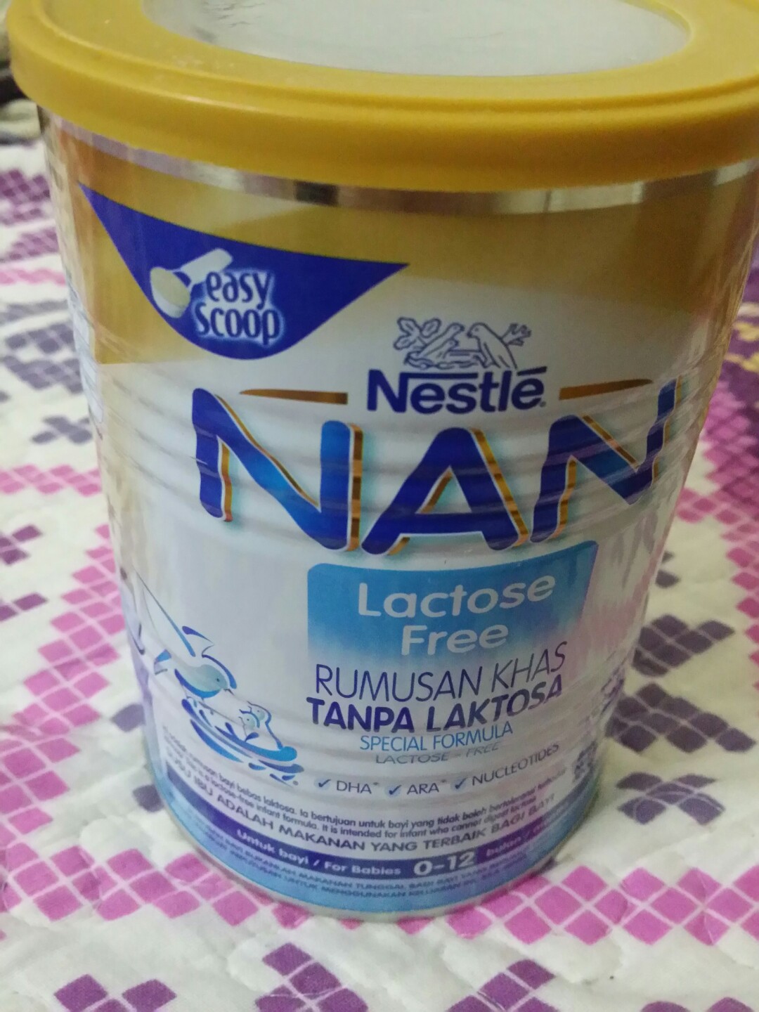 susu nan free lactose