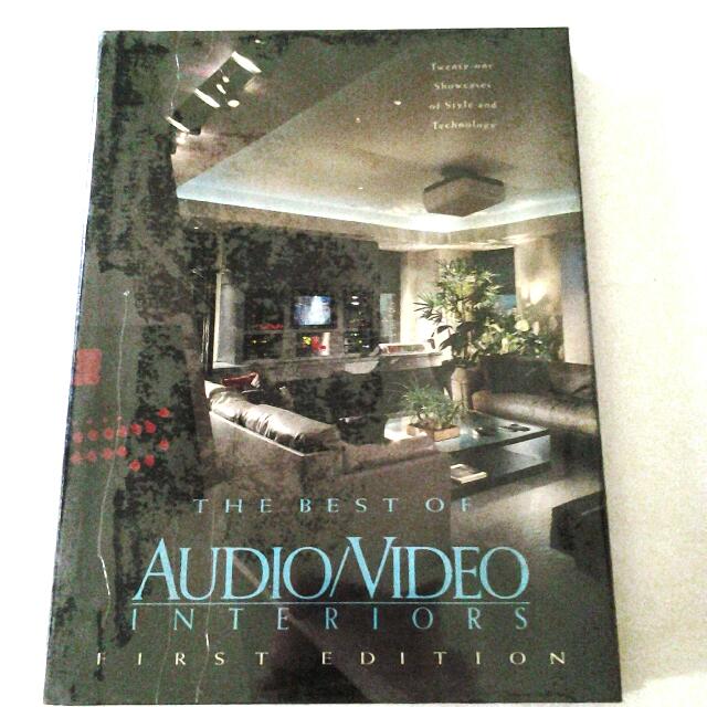 The Best Of Audio Video Interiors Decorating Book