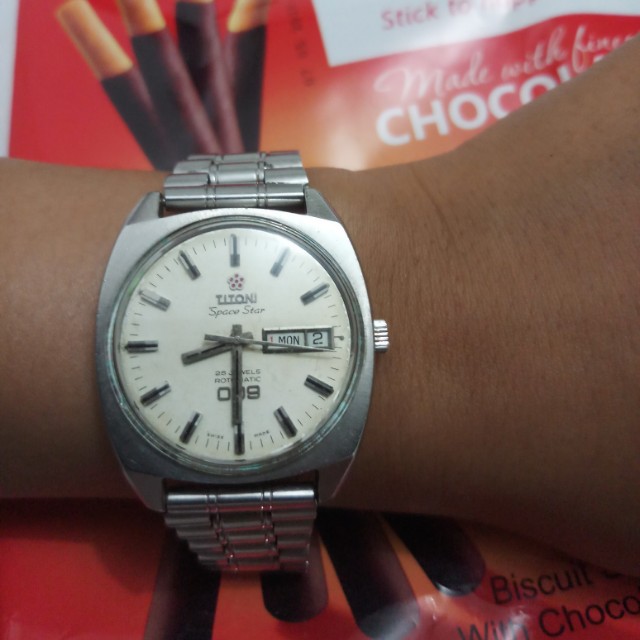 Titoni Space Star 009 Fesyen Pria Jam Tangan di Carousell