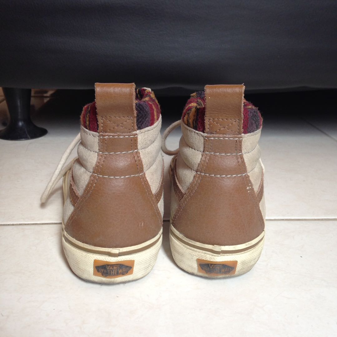 Sk8 hi mte deals knit geo tan