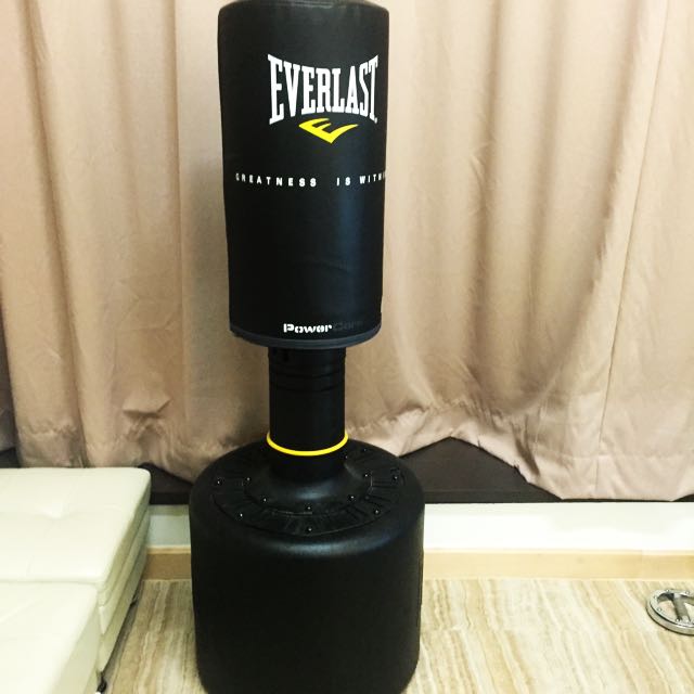 95%新 everlast boxing 坐地沙包 punching bag 打拳 运动 健身 gym