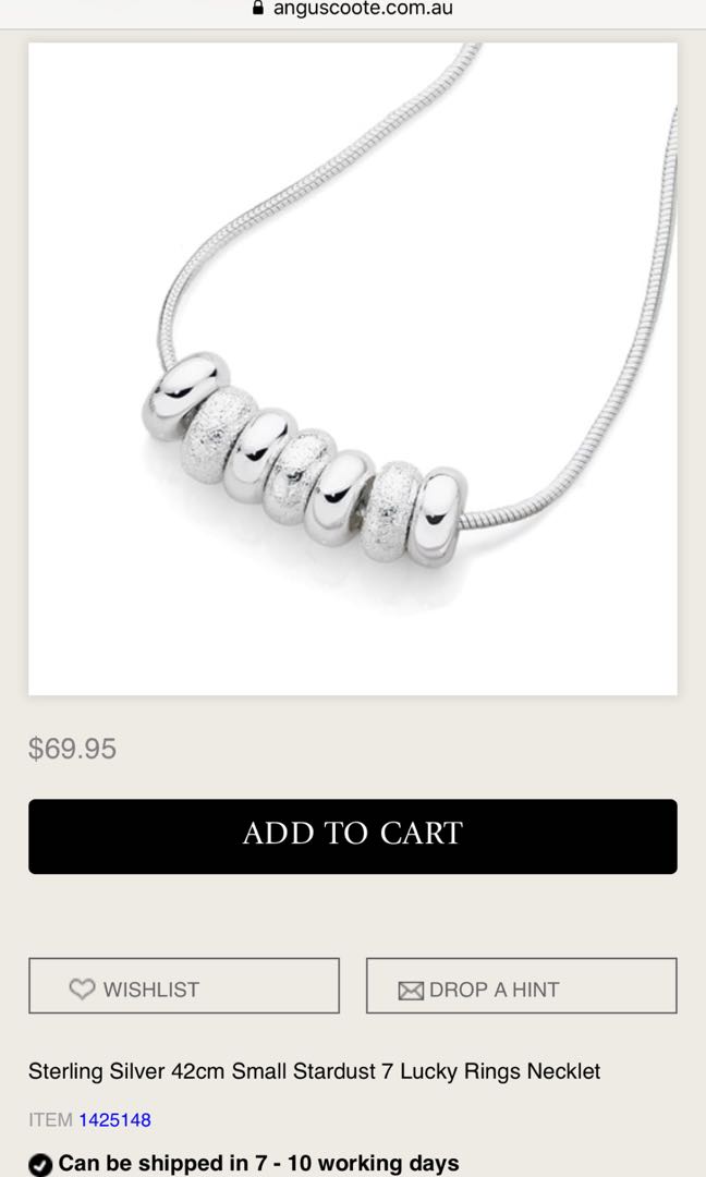 Lucky Rings Necklet | Necklace | Chain 