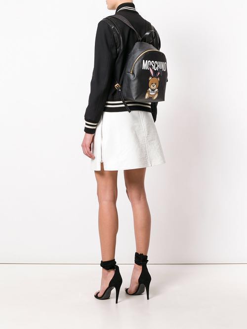 AUTH MOSCHINO PLAYBOY TEDDY BEAR BACKPACK 2018 SPRING SUMMER