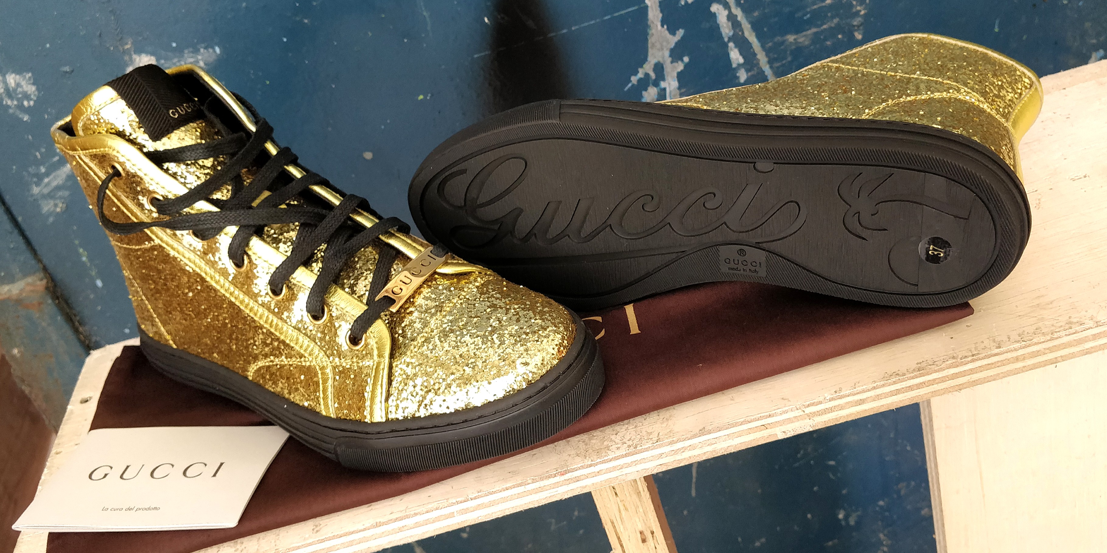 gucci bling shoes