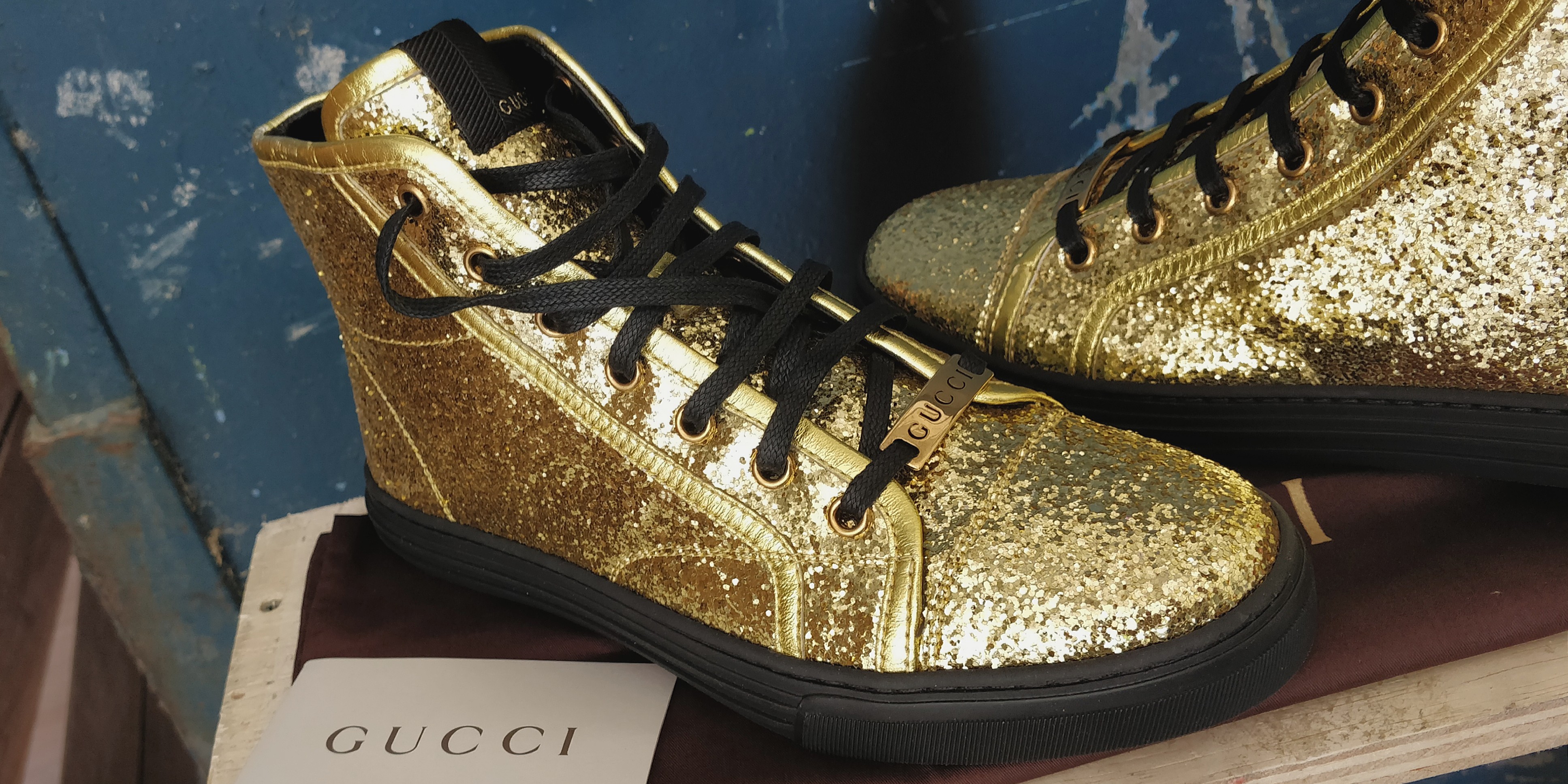 Gucci shoes bling 2025