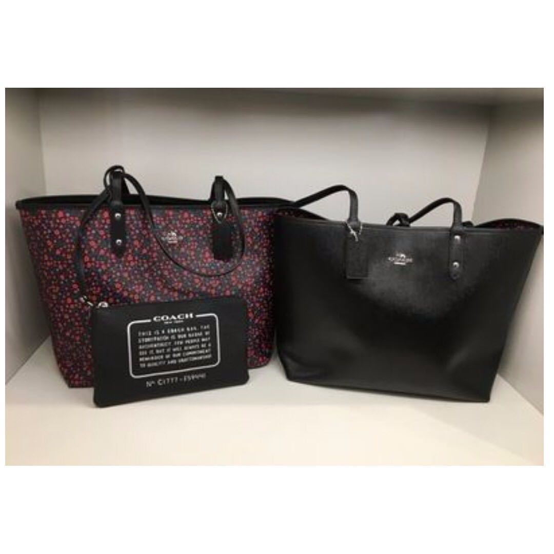 coach reversible tote