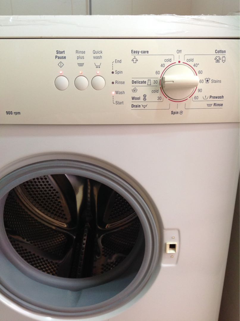 Bosch Maxx Classic 7KG 900RPM Washing Machine (WAE18060SG/12), TV