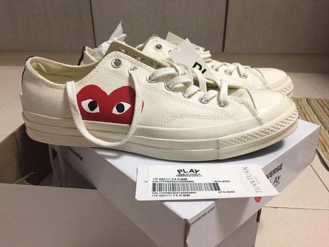 BRAND NEW CDG Converse