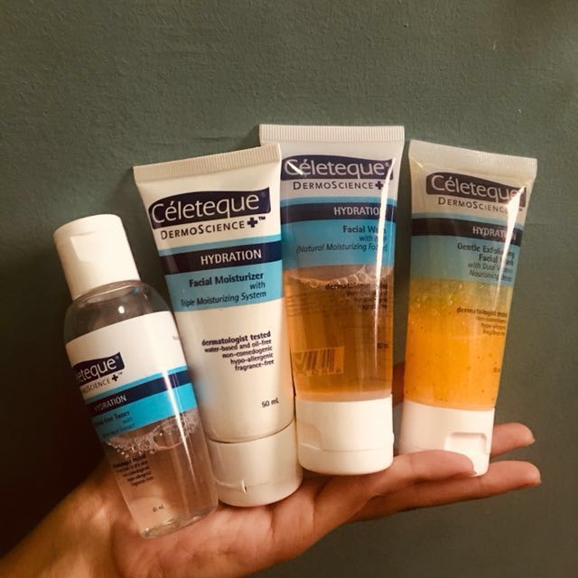 Celeteque Hydration Skin Care Bundle, Beauty & Personal Care, Face