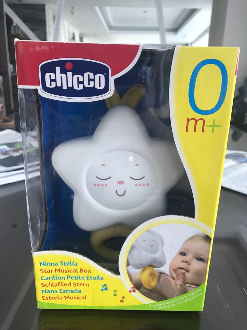 Chicco star musical box sales