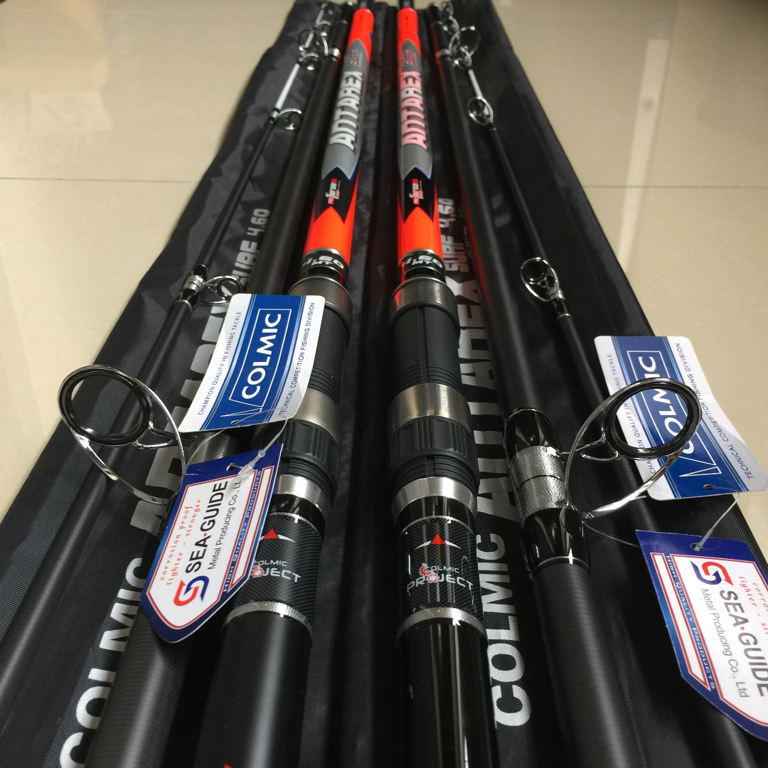 COLMIC 15-1/2ft Surf Cast Fishing Rod, Sports Equipment, Fishing on  Carousell