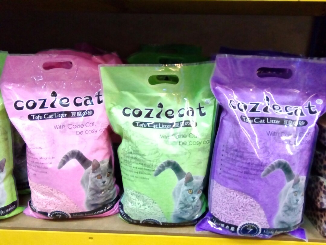 Cozie cat shop tofu cat litter