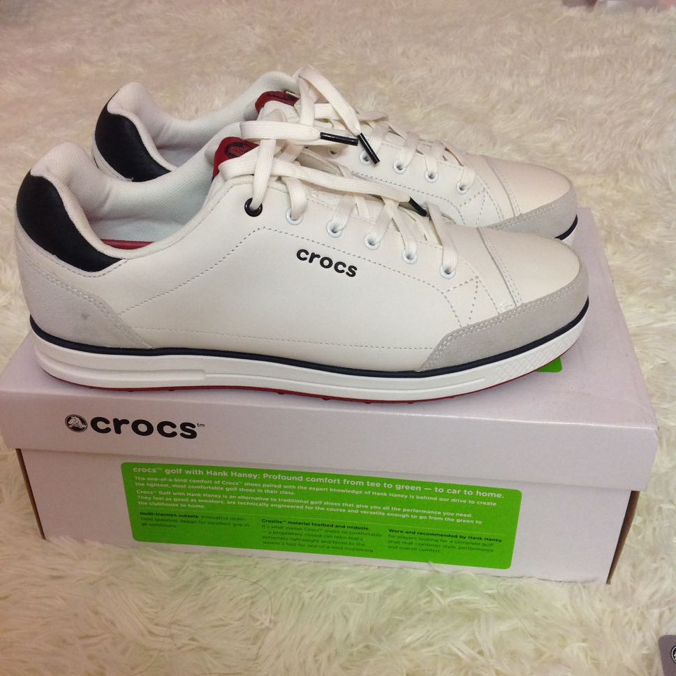 crocs golf shoes