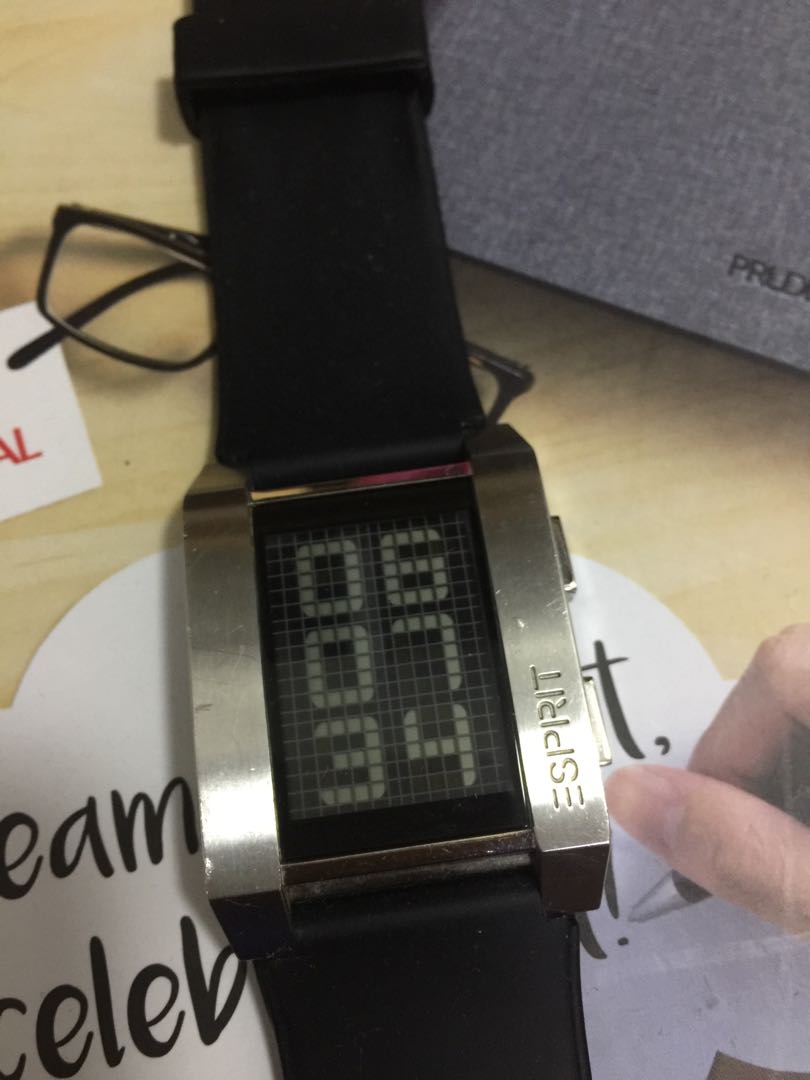 Esprit sales digital watch