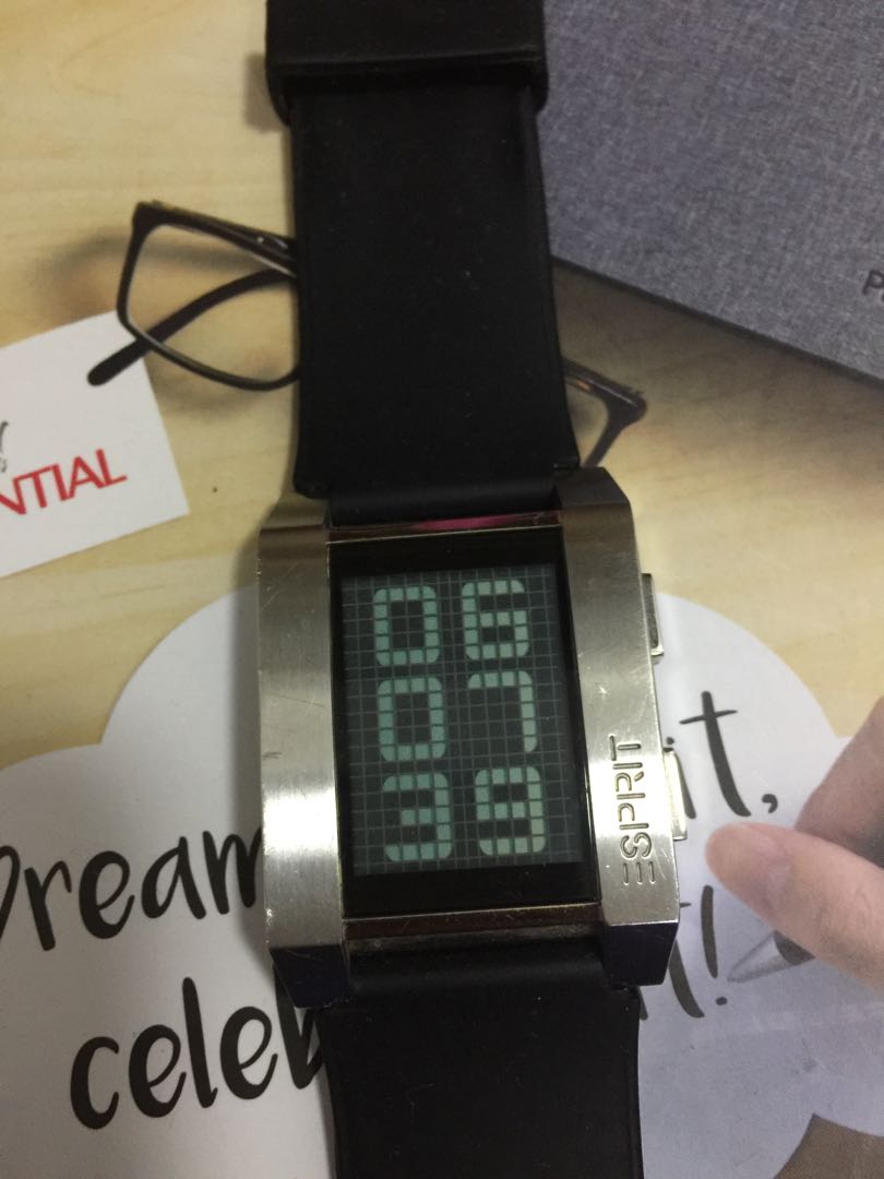 Esprit digital men watch