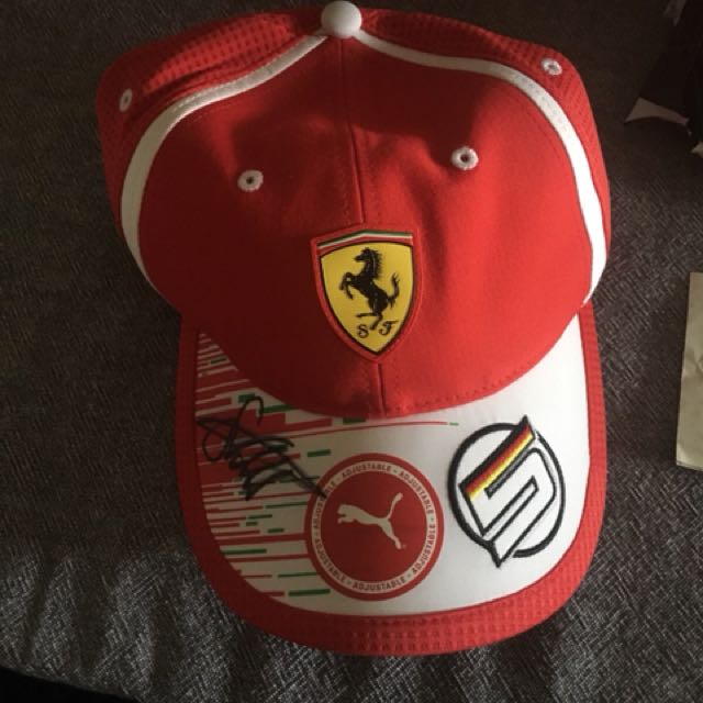 vettel ferrari cap