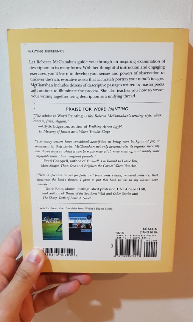 Free Word Painting A Guide To Writing More Descriptively Books