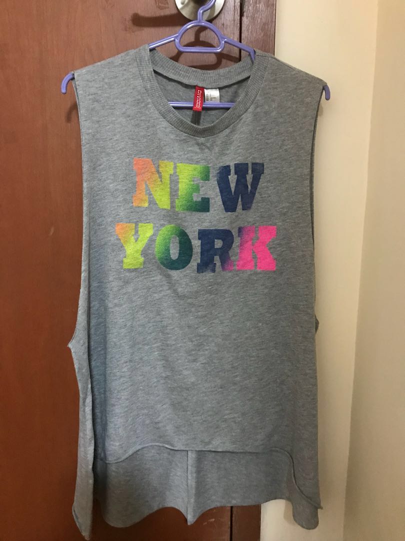h&m muscle tee