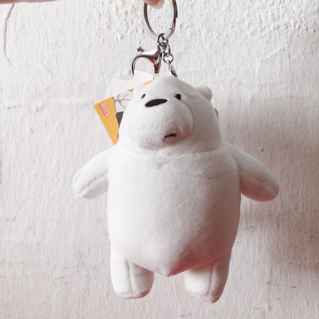 Ice bear new arrivals keychain
