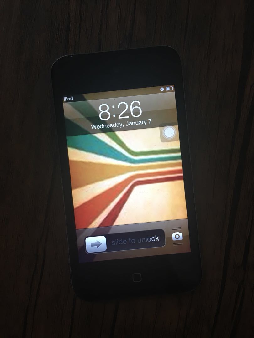 iPod Touch 4th Gen 32GB (Category: Portable Audio Accessories) located in Makati City. Submitted by mixedshop (Listing ID 164070245, Image 1). Description: In good condition, well taken cared of 😊 Includes: charging/data cable Does not include: box, adaptor and earphones.
